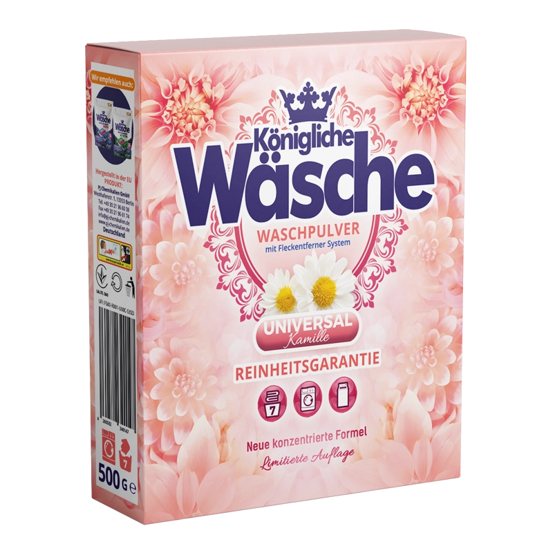 Königliche Wäsche Universal Kamille - uniwersalny proszek do prania - 500 g BOX