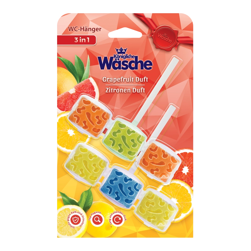 Königliche Wäsche - zawieszka do WC 2 x 45 g - Grapefruit / Zitrone 2 x 45 g