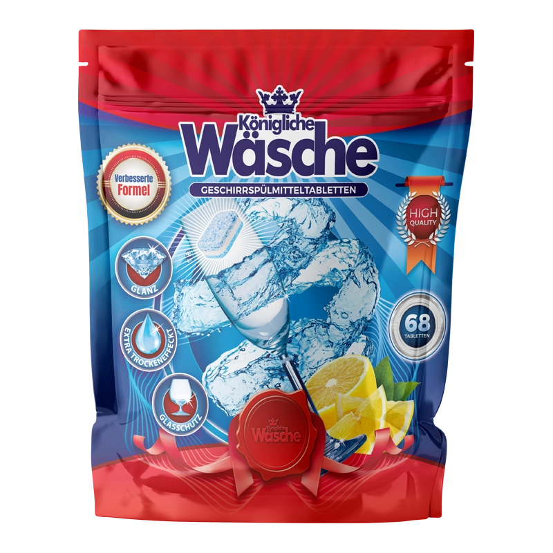 Königliche Wäsche 5 w 1 - tabletki do zmywarki 68 szt.