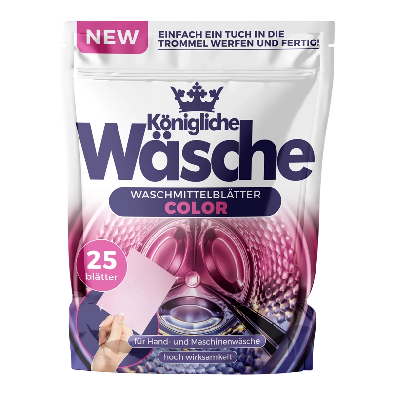 Königliche Wäsche Color - listki do prania 25 szt. - 25 szt. x 3,5 g DOYPACK