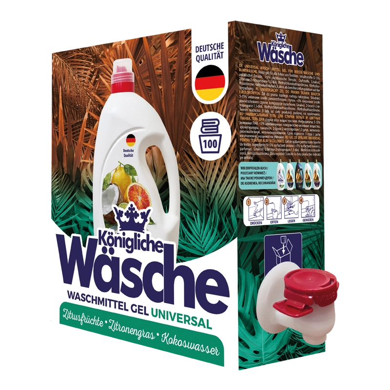 Königliche Wäsche Universal Citrus Fruits - uniwersalny żel do prania - 3000 ml BOX