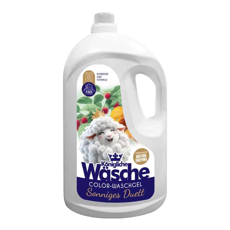 Königliche Wäsche Sonniges Duett Color - żel do prania tkanin kolorowych 4000 ml