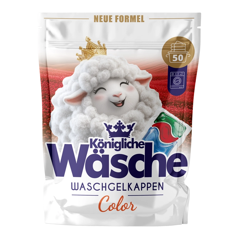 Königliche Wäsche Tricaps Color - kapsułki do prania 50 szt.